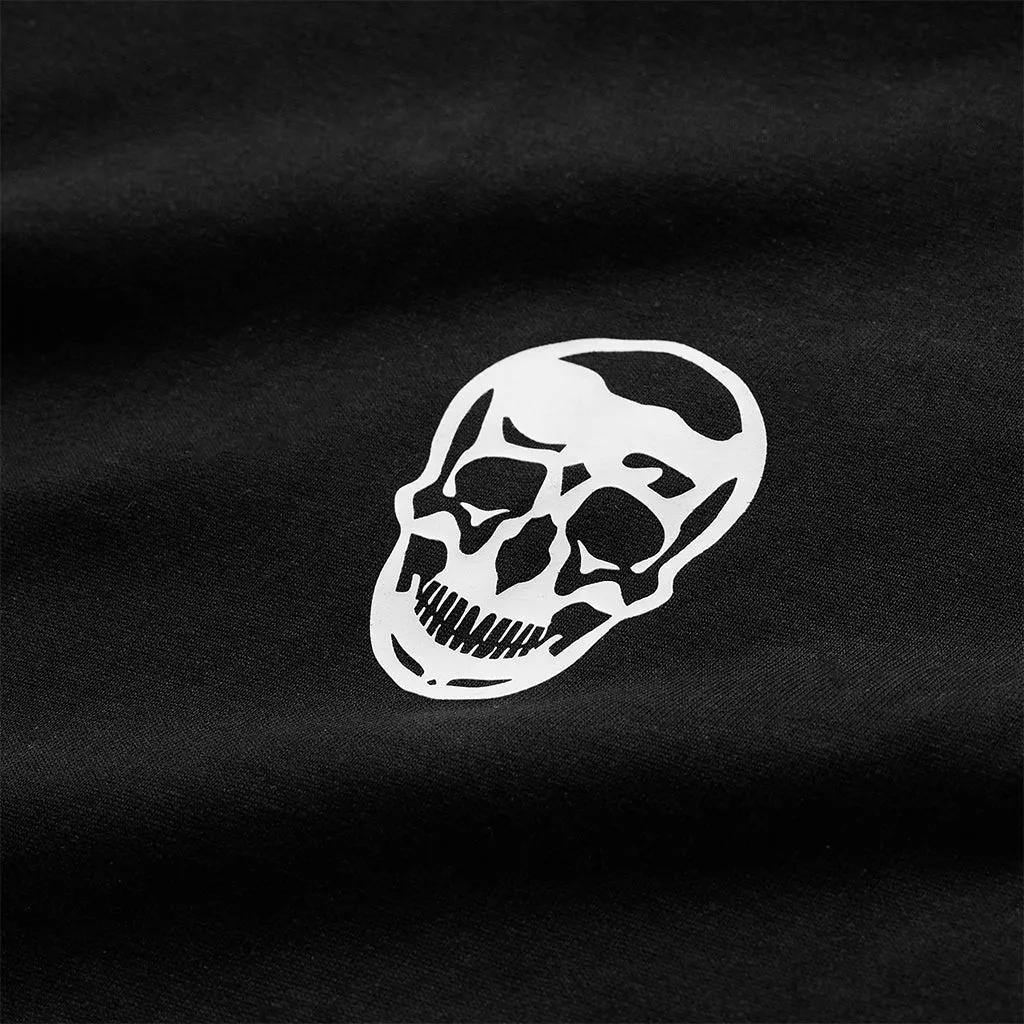 Skull Tee - Black/White