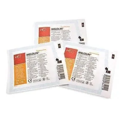 Smith & Nephew Melolin 10cm  x 10cm  Low Adherent Absorbent Dressing(s) - Wounds Abrasions Burns