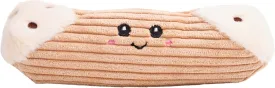 Squeaky Dog Plush Toy, Bakery Bite_Stick Collection, 8, for Small and Medium Dogs (Cannoli, Small)