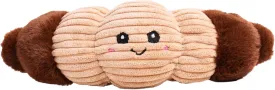 Squeaky Dog Plush Toy, Bakery Bite_Stick Collection, 8", for Small and Medium Dogs (Croissant, Small)