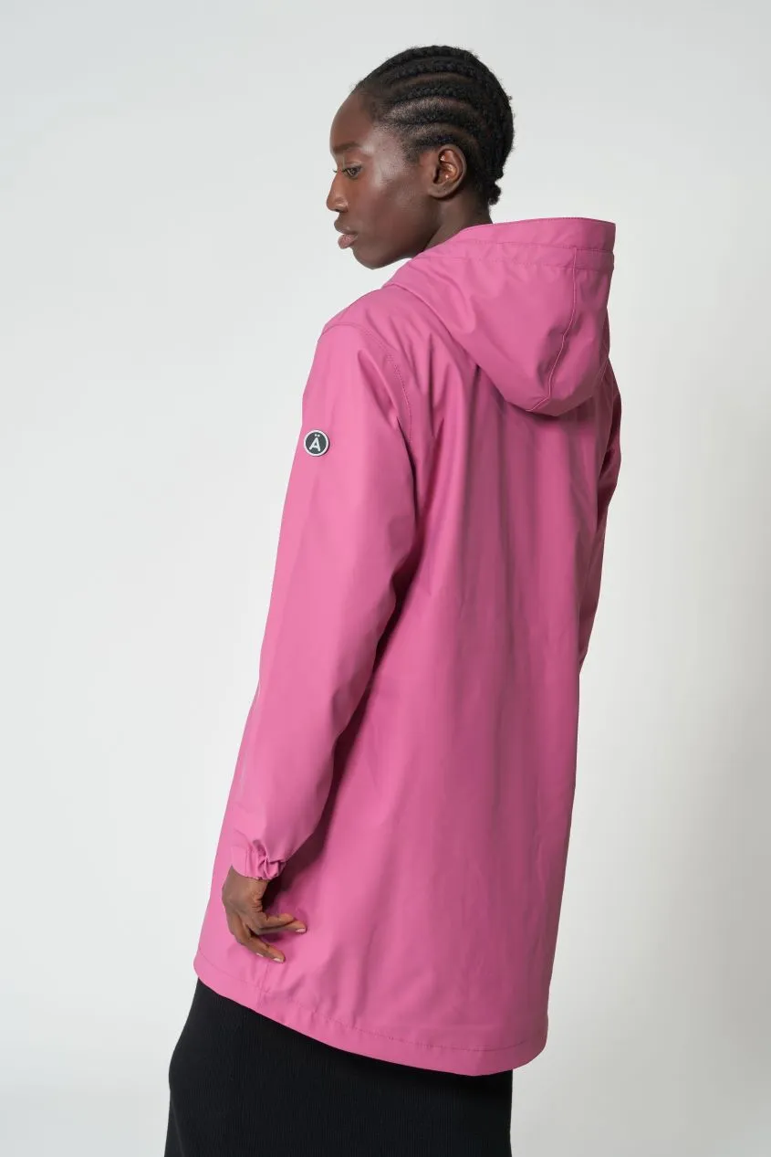 Tanta Vand Waterproof PU coat -Red Violet