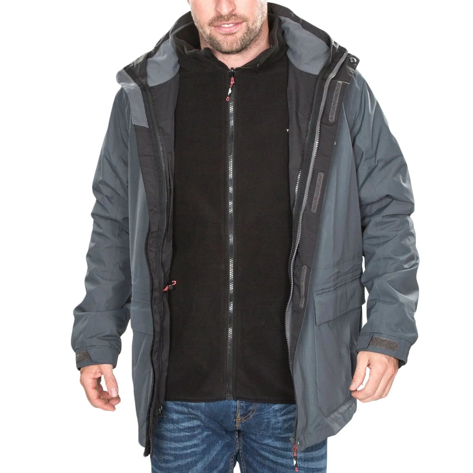 Trespass Edgewater II 3 IN 1 Waterproof Jacket