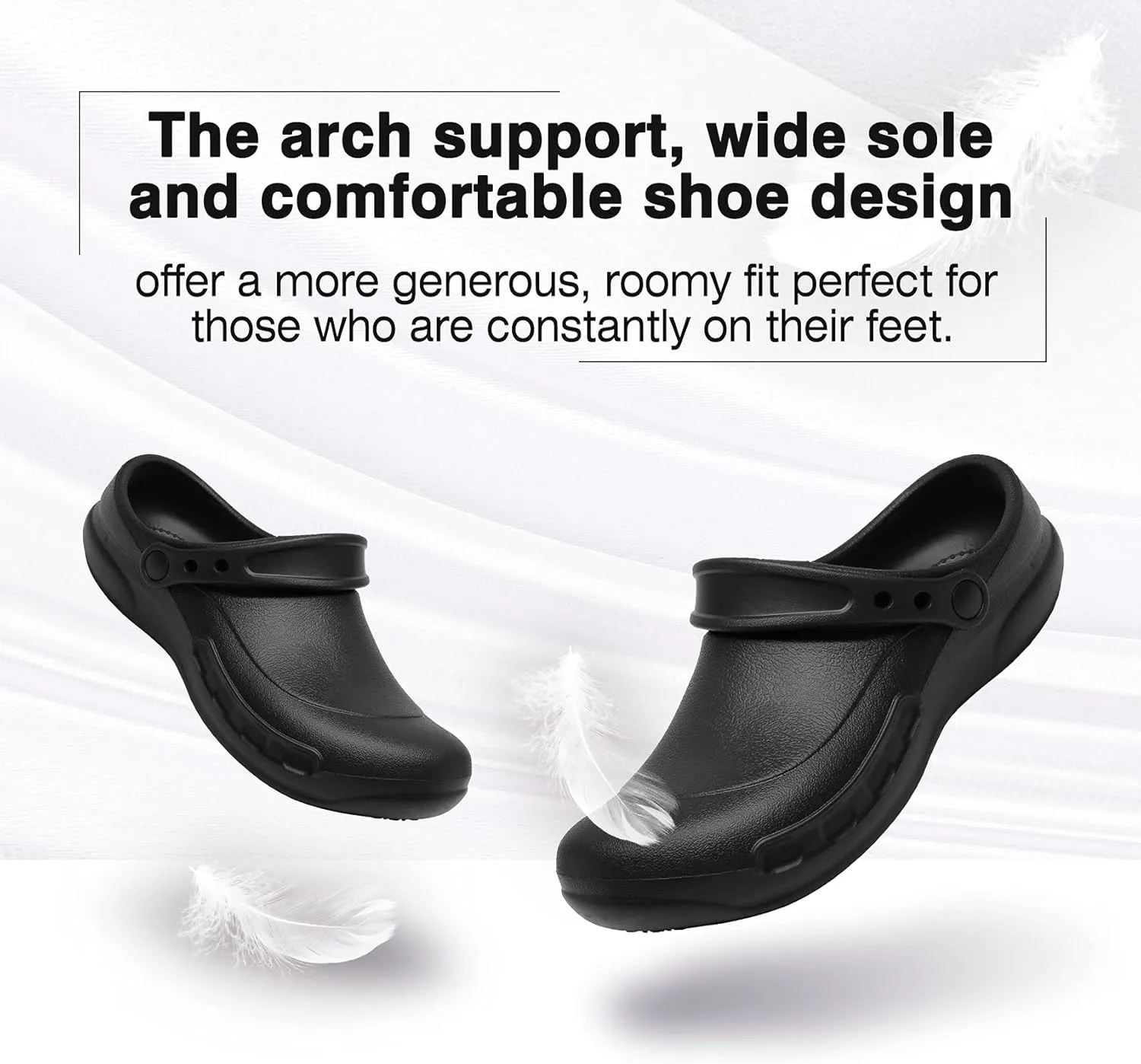 Unisex Oil Resistant Waterproof Chef Shoes Non Slip Kitchen Shoes for Men