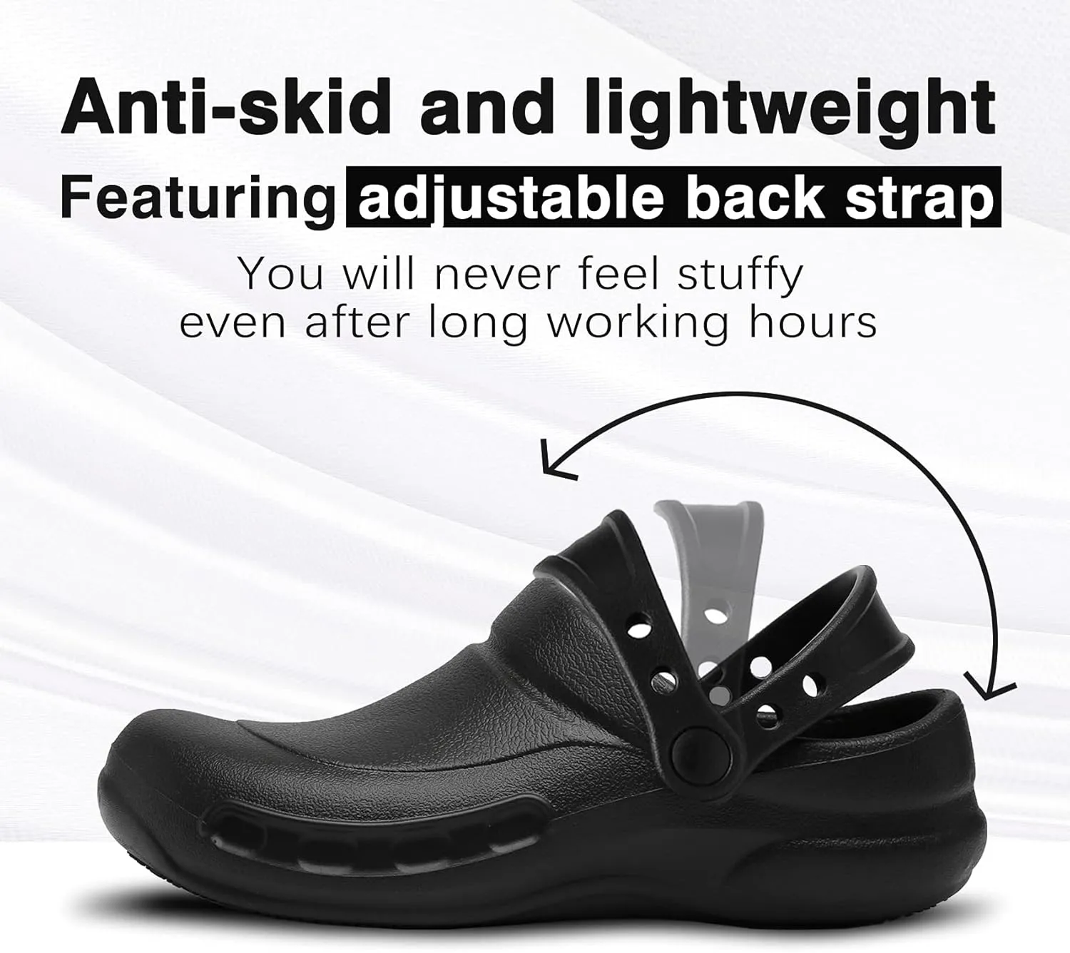 Unisex Oil Resistant Waterproof Chef Shoes Non Slip Kitchen Shoes for Men