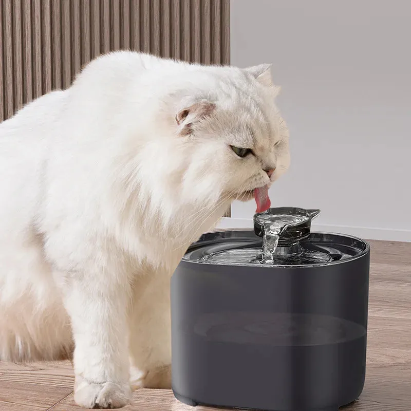 USB Electric Cat Water Fountain with Filter and Quiet Operation