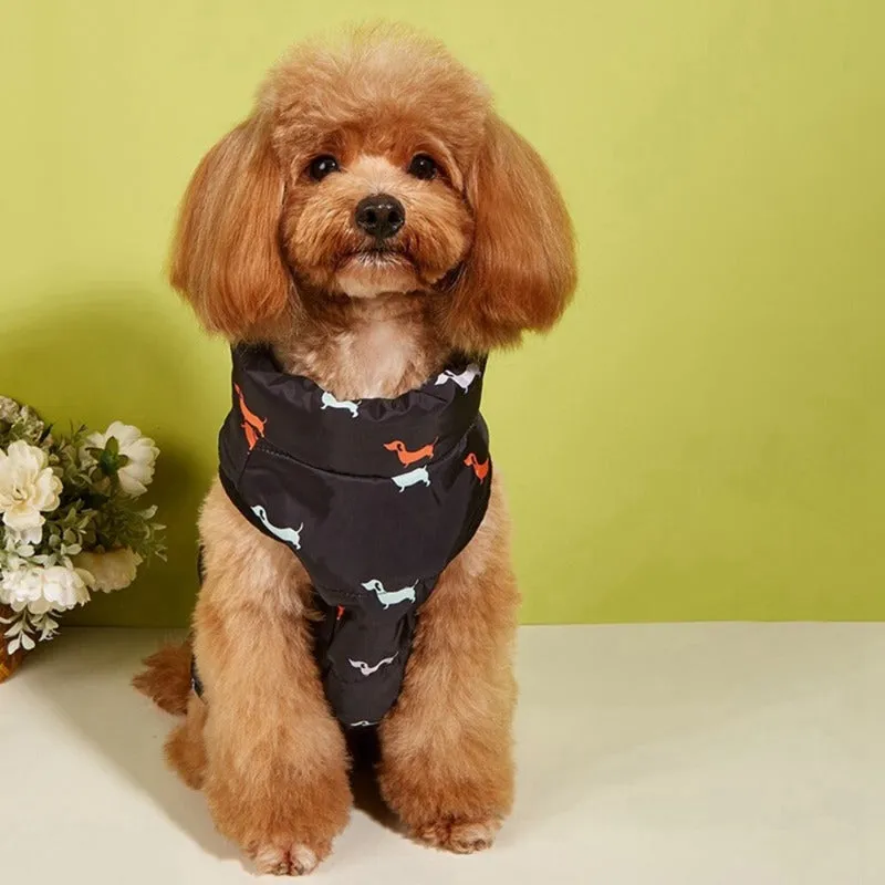 Waterproof Puffer Dog Vest
