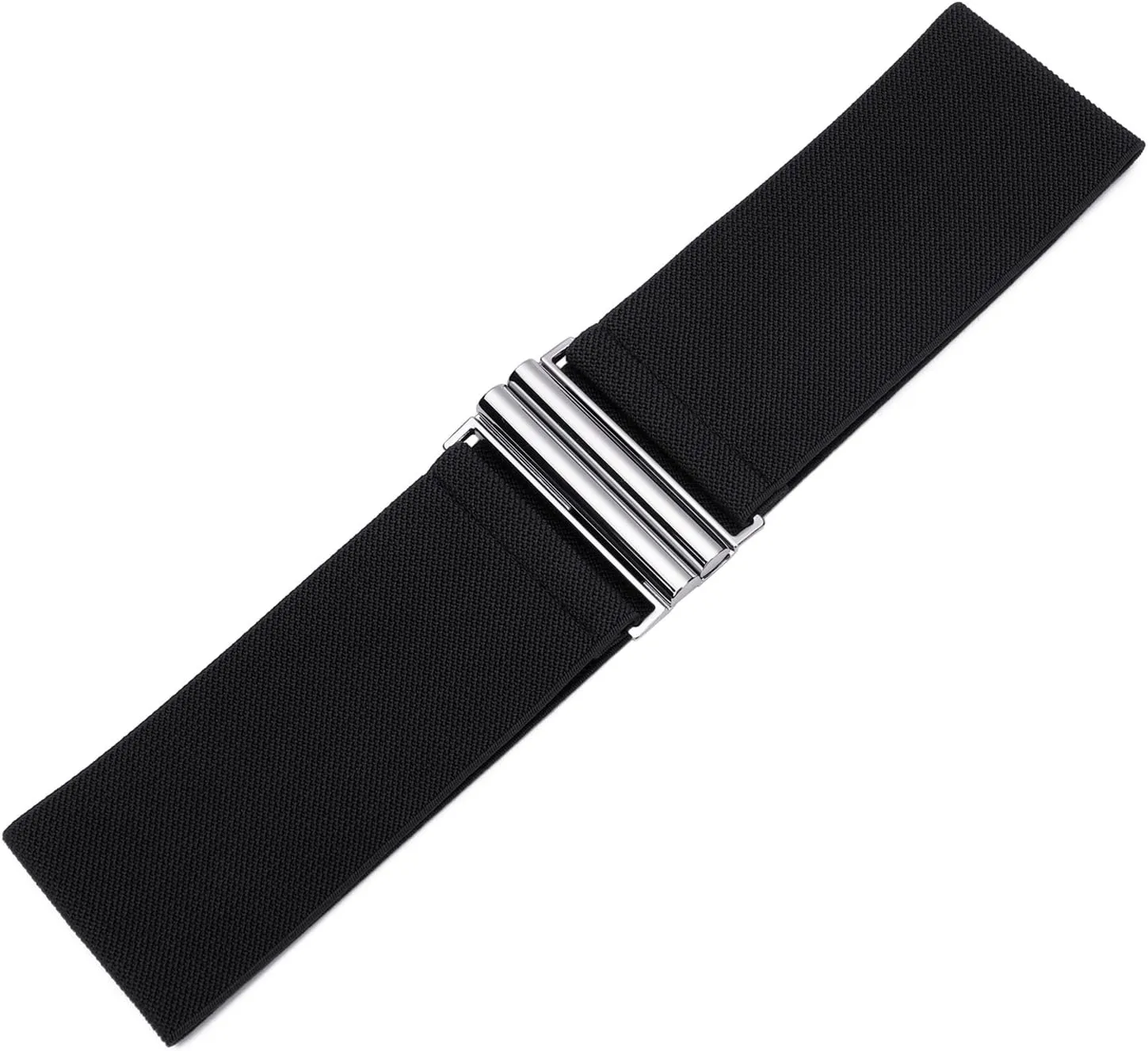 Womens Wide Elastic Waist Belt Cinch Belt Trimmer Stretch Waistband