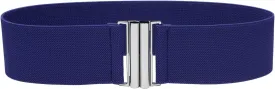 Womens Wide Elastic Waist Belt Cinch Belt Trimmer Stretch Waistband
