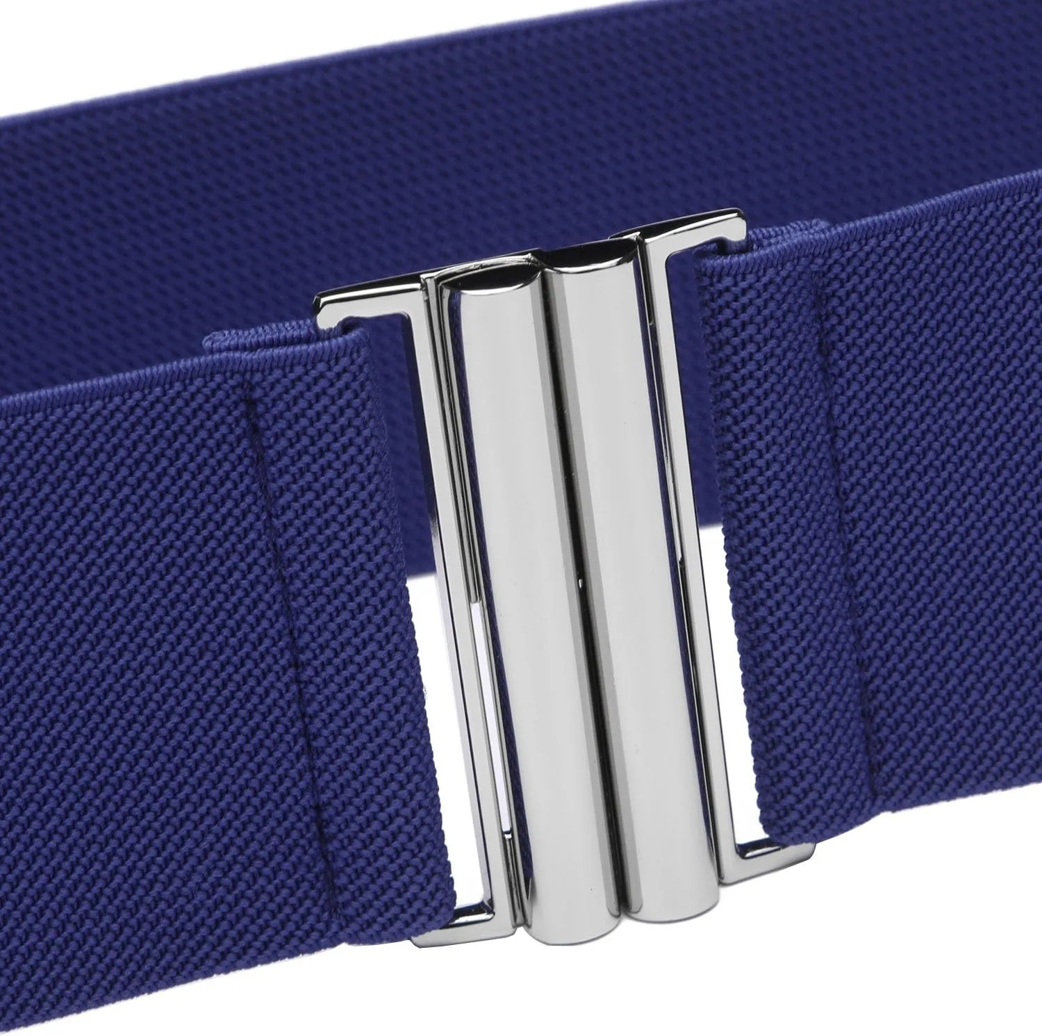 Womens Wide Elastic Waist Belt Cinch Belt Trimmer Stretch Waistband